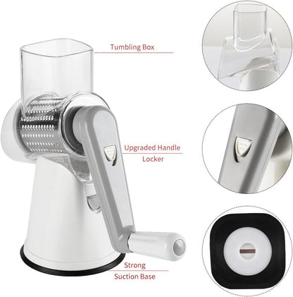 Rotary Cheese and Vegetable Grater