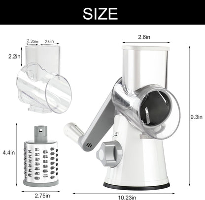 Rotary Cheese and Vegetable Grater