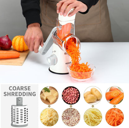 Rotary Cheese and Vegetable Grater