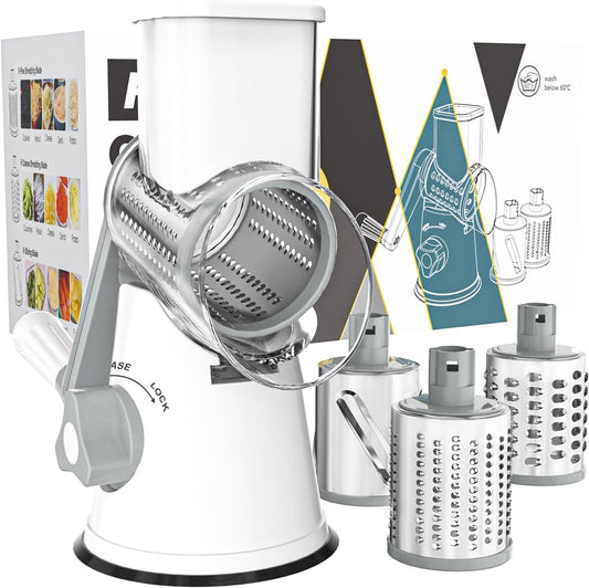 Rotary Cheese and Vegetable Grater